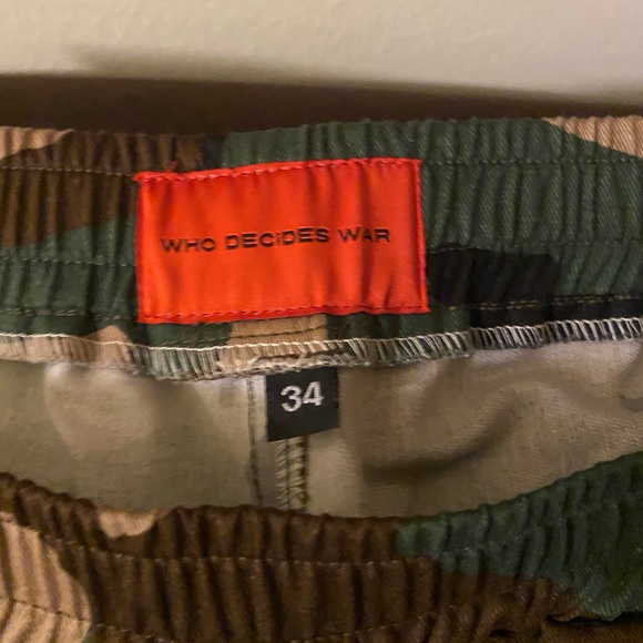 Who Decides War by Ev Bravado Cargo Shorts